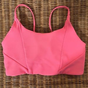 Pink Sports Bra